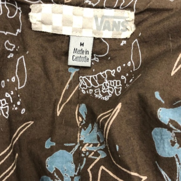 90's Retro Vans Jean Trench Coat MED - Picture 3 of 4